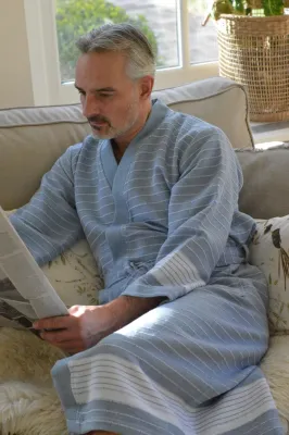 ZusenZomer-badjas - Licht blauw