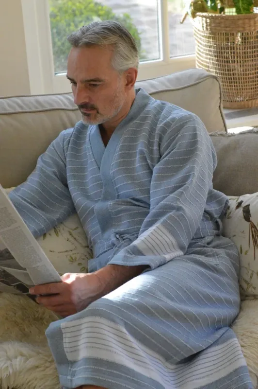 ZusenZomer-badjas - Licht blauw