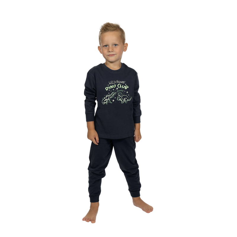 Kinderpyjama  Dino Club - marine