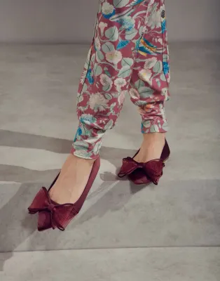 Essenza lange broek - Oud roze