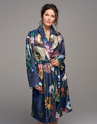 Essenza badjas - Blauw combinatie