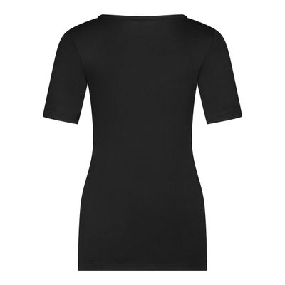 Ten cate thermo korte mouw- Zwart