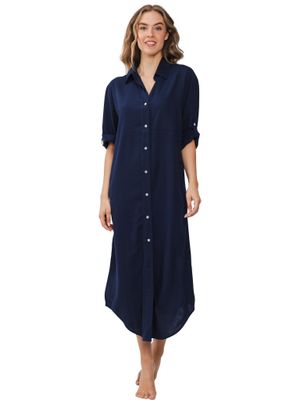 Pastunette blouse/jurk -Marine