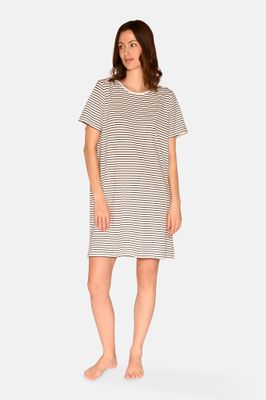 CCDK nachthemd -antraciet stripe