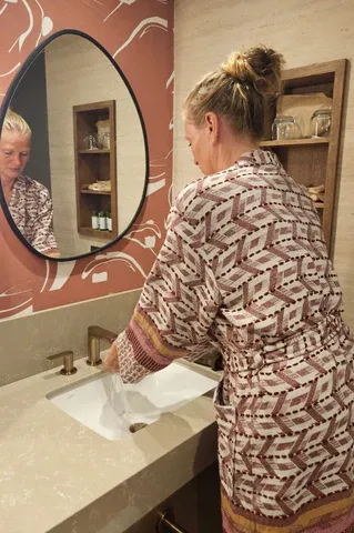 ZusenZomer badjas -long - bordo