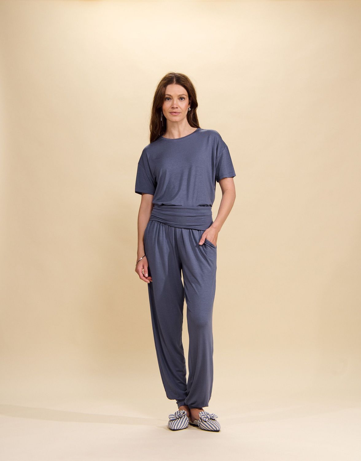 Essenza t-shirt - jeans bleu