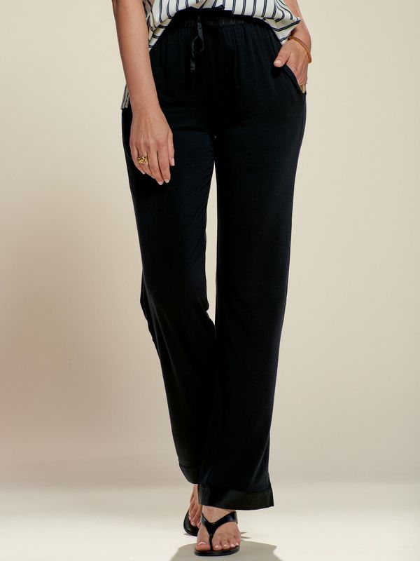 Essenza lange broek- navy/antraciet