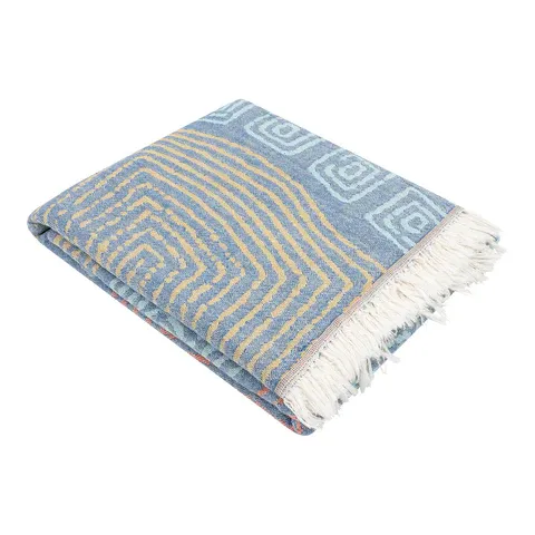 ZusenZomer hammamdoek - bleu combinatie