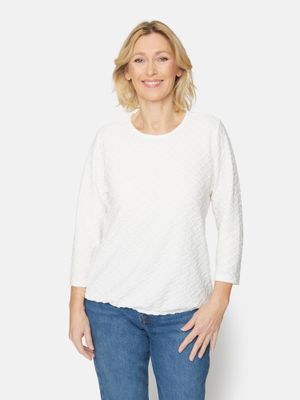 Brandtex shirt - ivoor