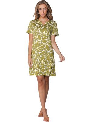 Pastunette nachthemd - olijf green