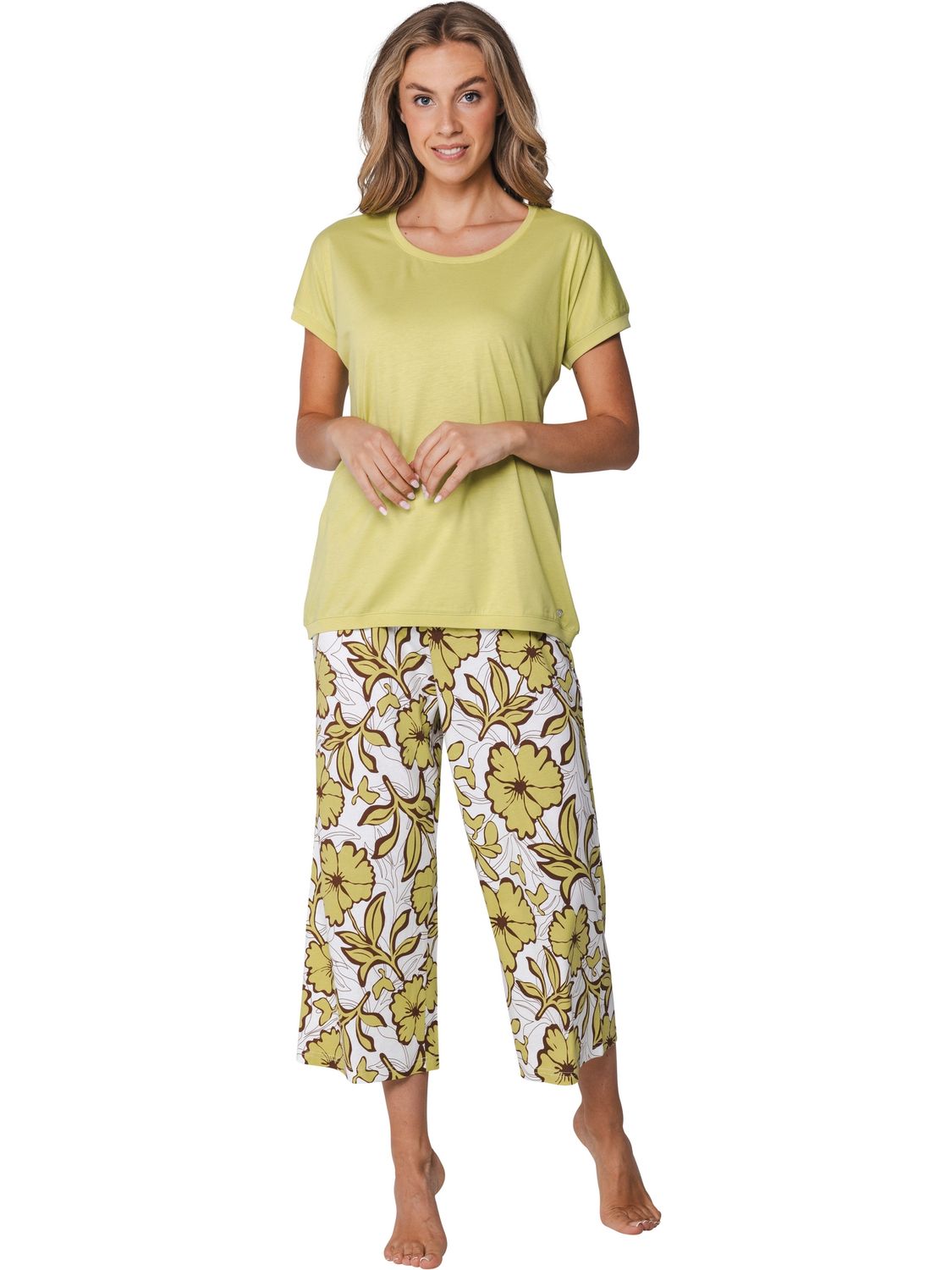 Pastunette pyjama - olijf green