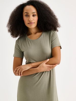 Nanso nachthemd - kaki