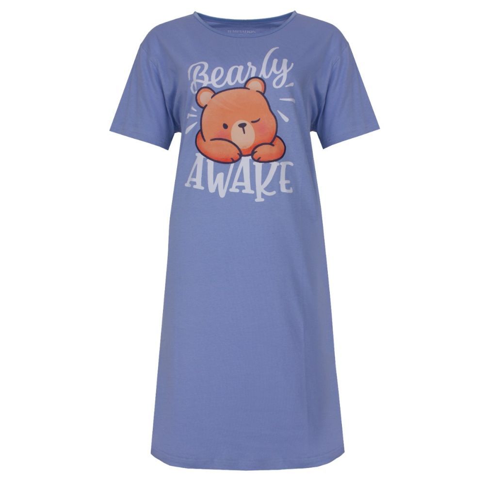 Temptation Big-shirt - bearly awake