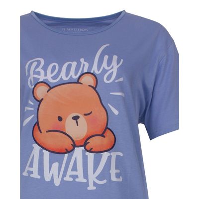 Temptation Big-shirt - bearly awake
