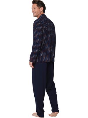 Robson heren pyjama - navy combi