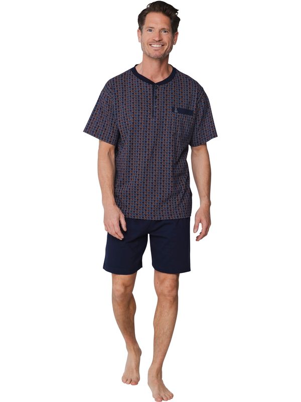 Robson heren shortama - navy combi