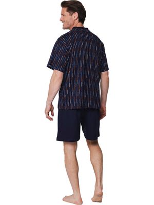 Robson heren shortama - navy combi