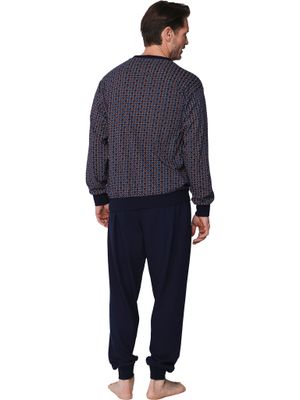Robson heren pyjama - navy combi