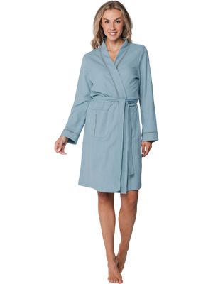 Pastunette badjas - bleu mint