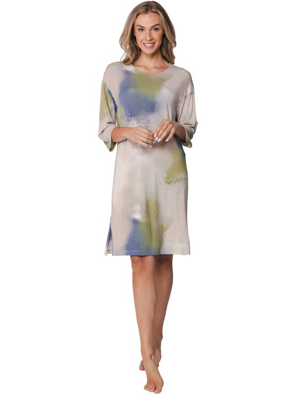 Pastunette nachthemd - multi beige