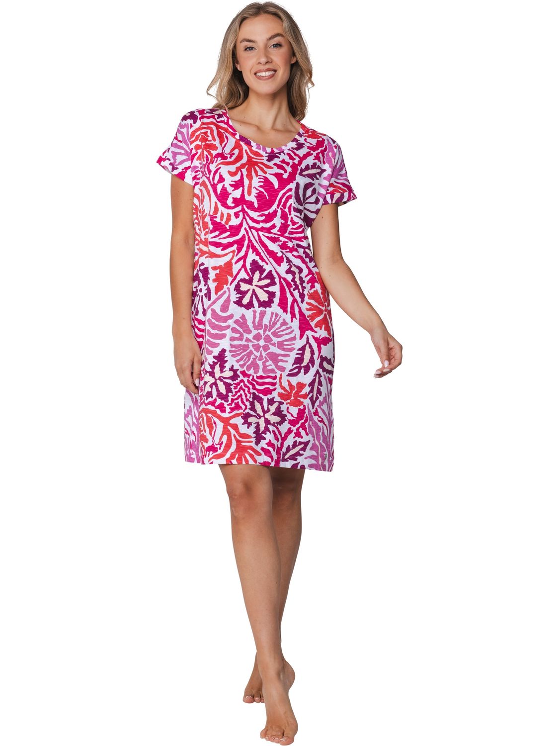 Pastunette nachthemd - Fuchsia