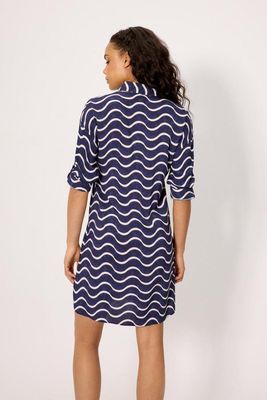 Ysabel Mora blouse- bl/wit
