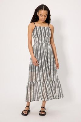 Ysabel Mora lange jurk - zwar/ecr