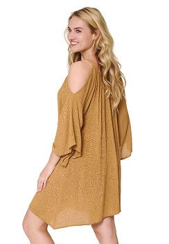 Lingadore strandjurk - brown