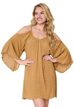 Lingadore strandjurk - brown