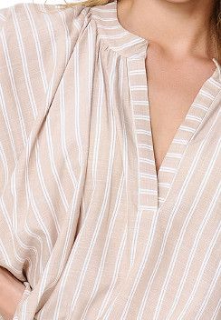 Lingadore strandset - beige stripe