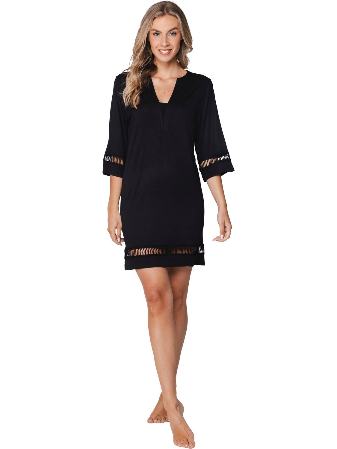 Pastunette jurkje - zwart