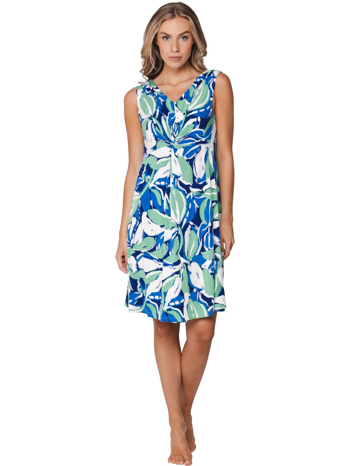 Pastunette jurkje - groencombi