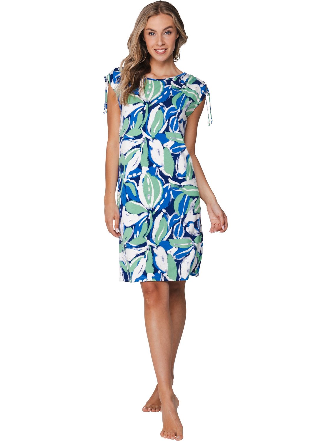 Pastunette jurkje - groencombi