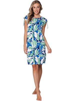 Pastunette jurkje - groencombi