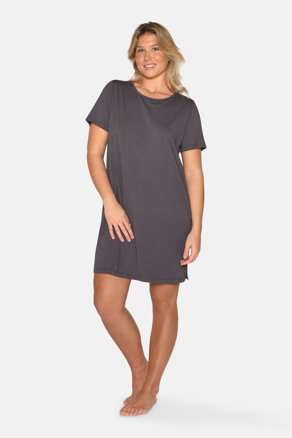 CCDK60330 nachthemd Antraciet