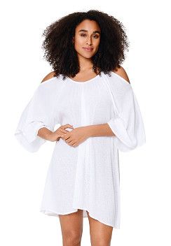 Lingadore strandjurk - white