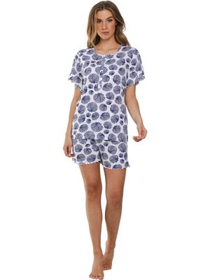 Pastunette shortama - navy combi Pastunette shortama - navy combi
