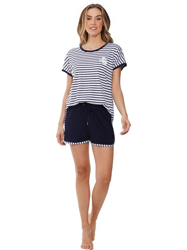 Rebelle shortama - navy combi