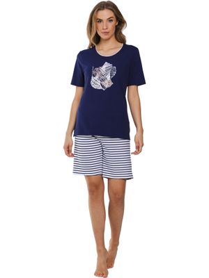 Pastunette shortama - navy combi Pastunette shortama - navy combi