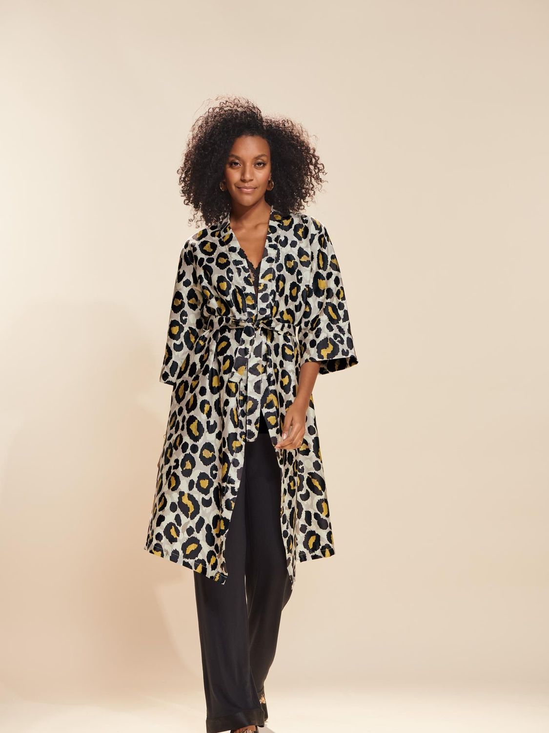 Essenza kimono - black combi