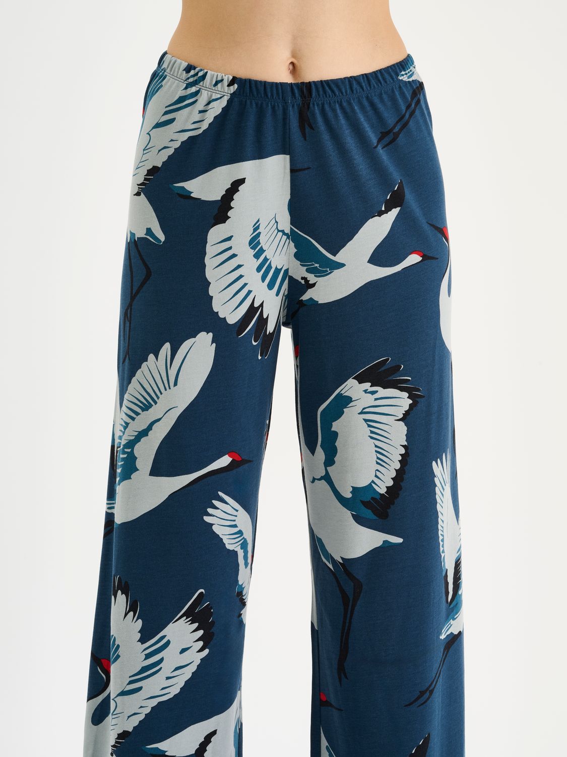 Nanso lange broek - bleu print
