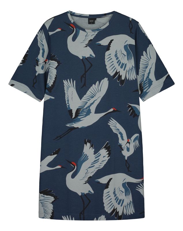 Nanso nachthemd - bleu print