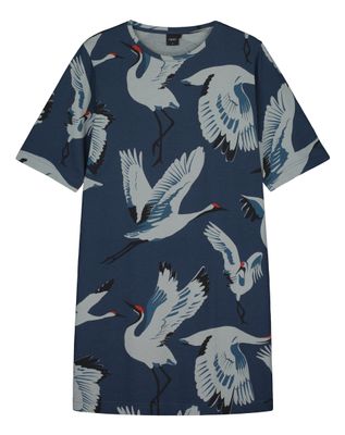 Nanso nachthemd - bleu print