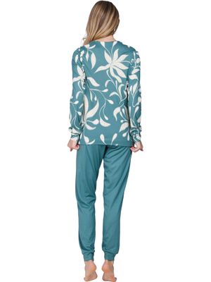 Pastunette pyjama - Groen combinatie