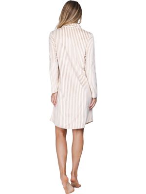 Pastunette nachthemd - beige stripe