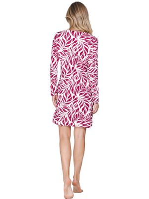 Pastunette nachthemd -bordo combi