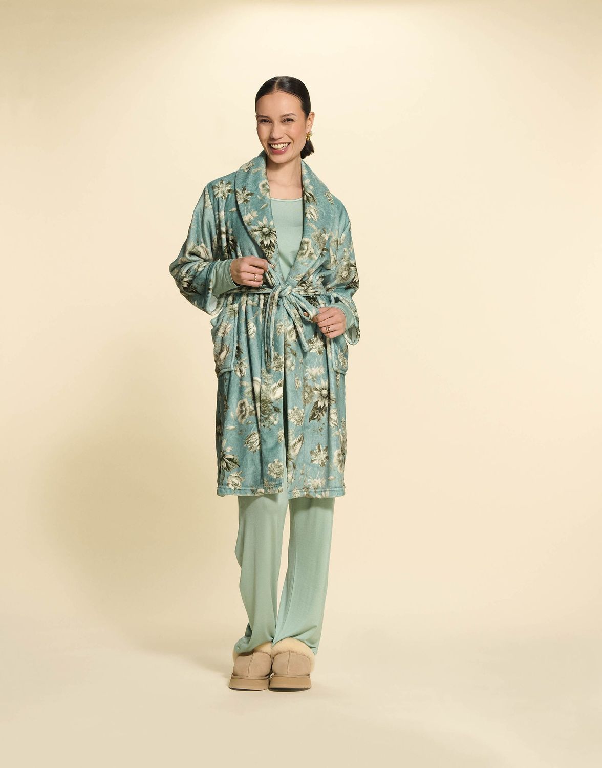 Essenza badjas - mint groen