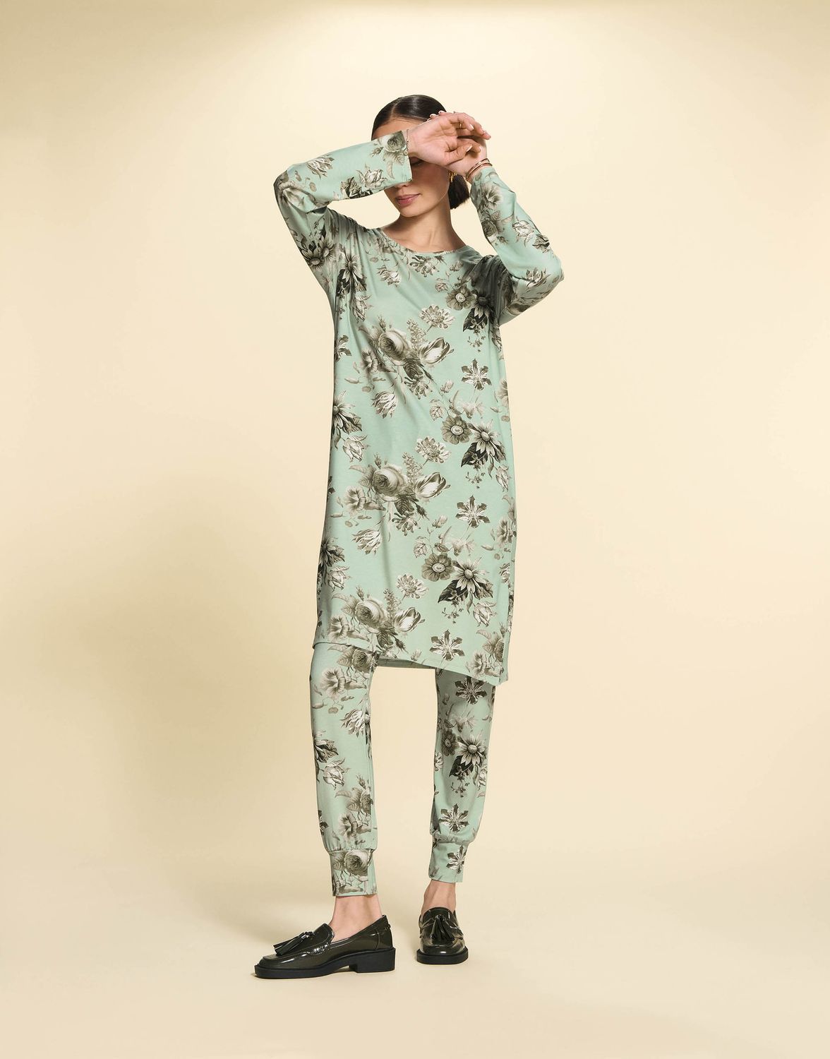 Essenza nachthemd - mint print