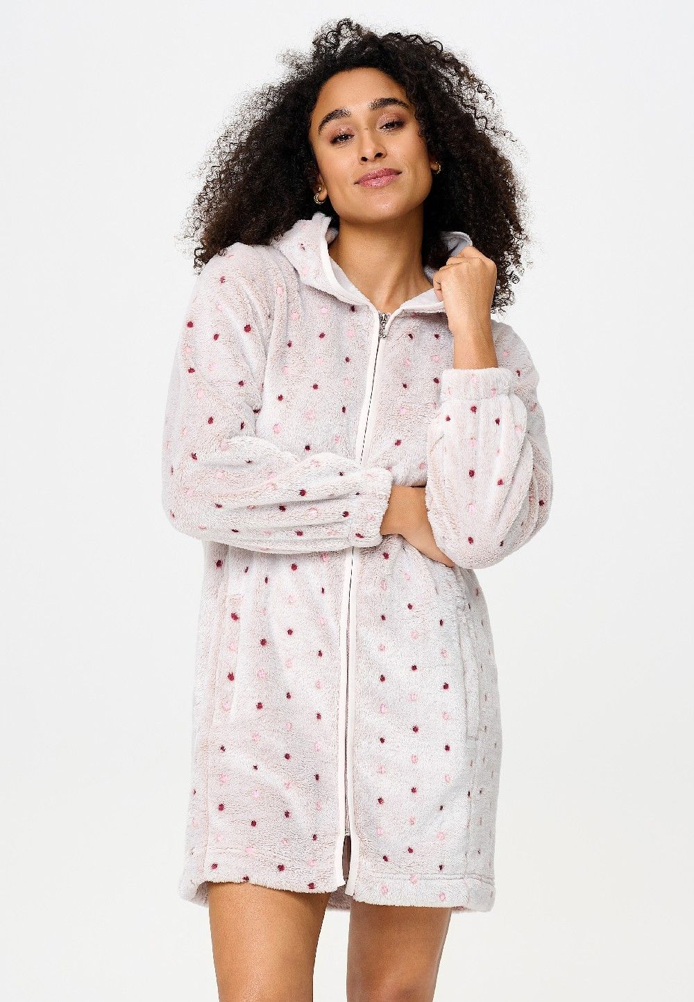 Lingadore badjas - Rose combinatie