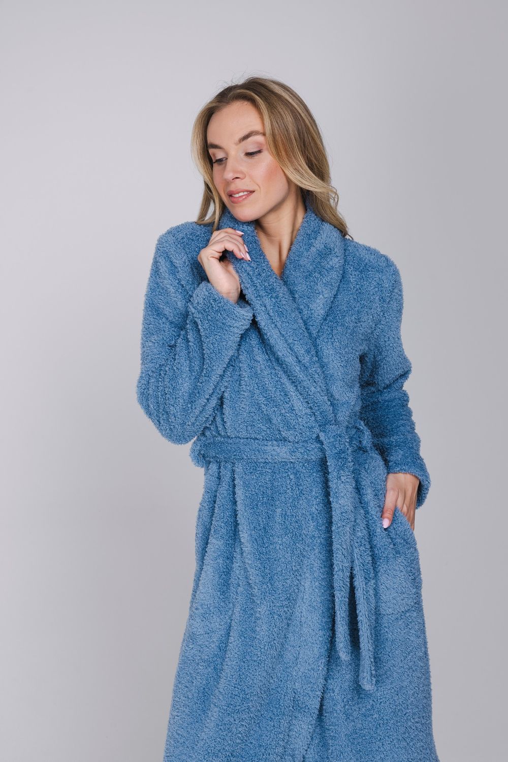 Pastunette badjas -bleu
